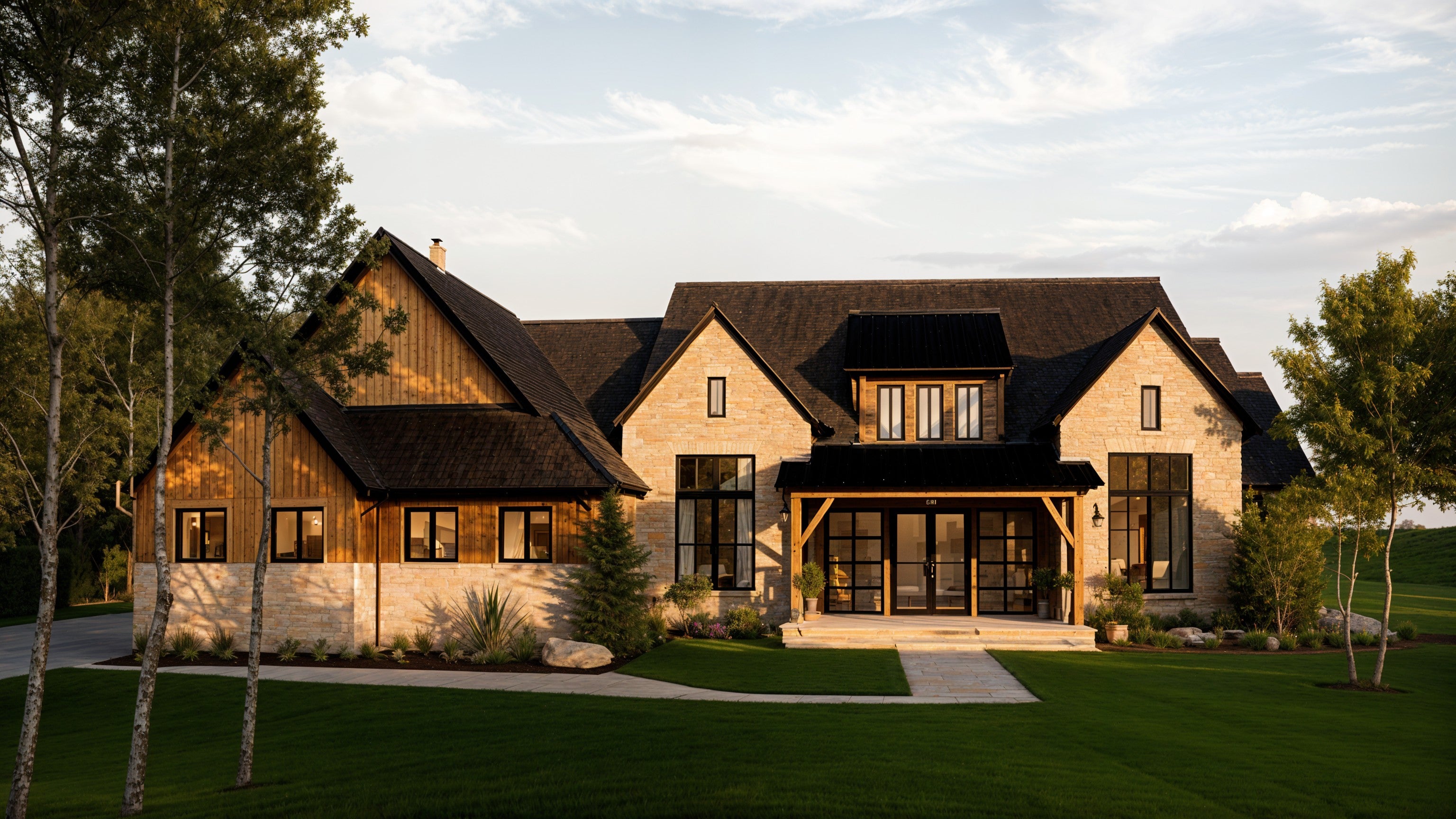 3752 sq ft Floor plan - Farmhouse Style home