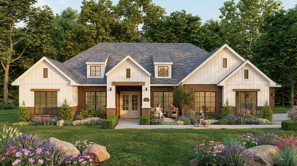 2255 sq ft Farmhouse Floor Plan