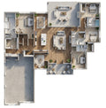 3752 sq ft Floor plan - Farmhouse Style home