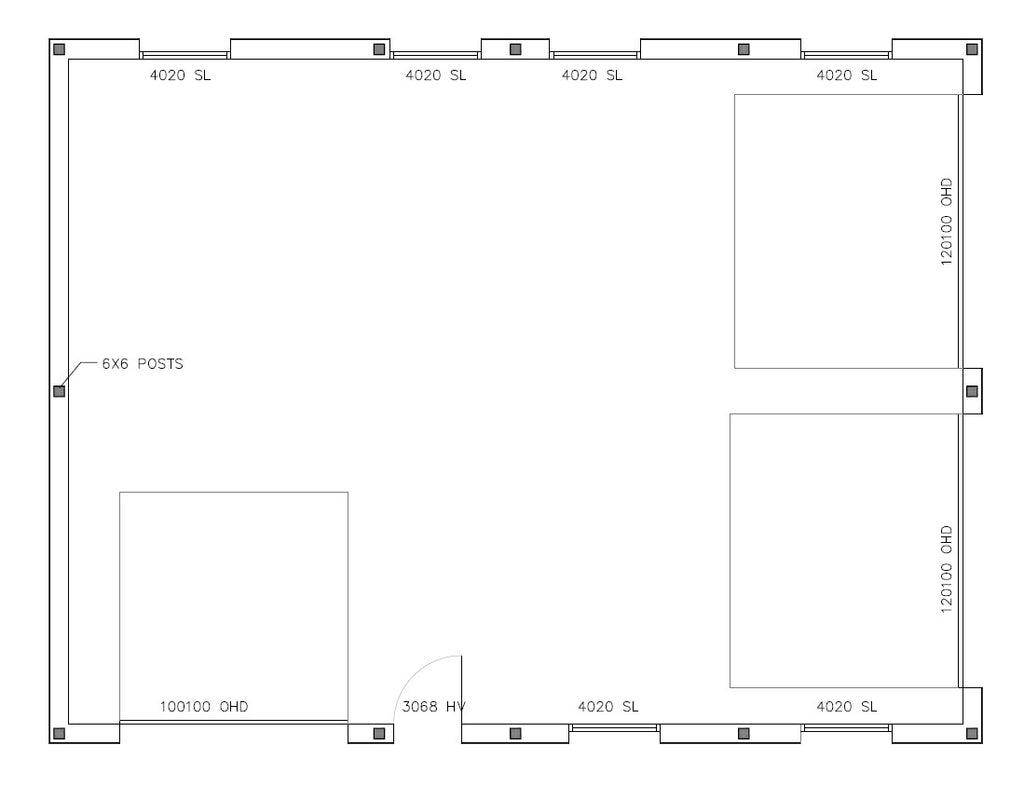 40x30 pole barn plans