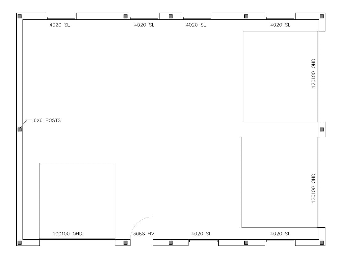 40x30 pole barn plans
