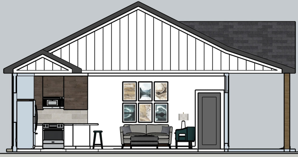 1000 sq ft cottage plans to build